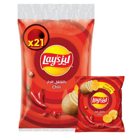 ليز بالفلفل الحار 11غ - 21 حبة