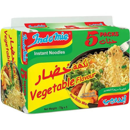 اندومي خضار 5 حبات