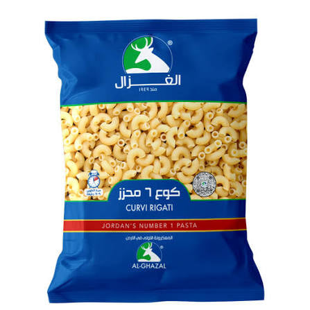 الغزال معكرونة كوع 6 محزز - 300g