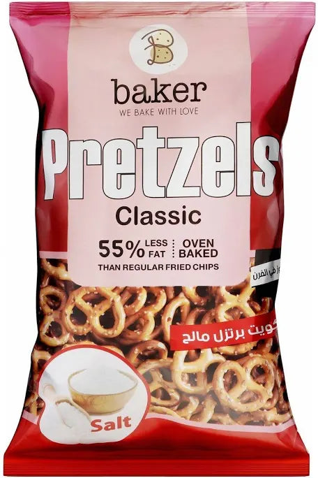 بيكر بريتزل كلاسيك ملح 300g
