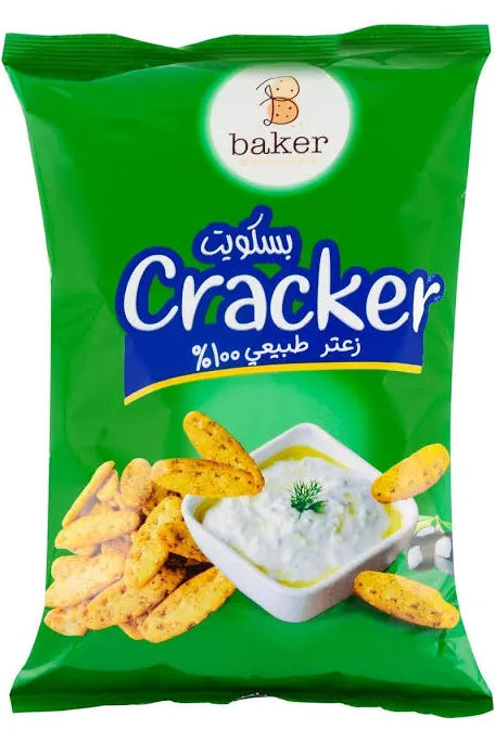 بيكر بسكويت بنكهة الزعتر الطبيعي 130g