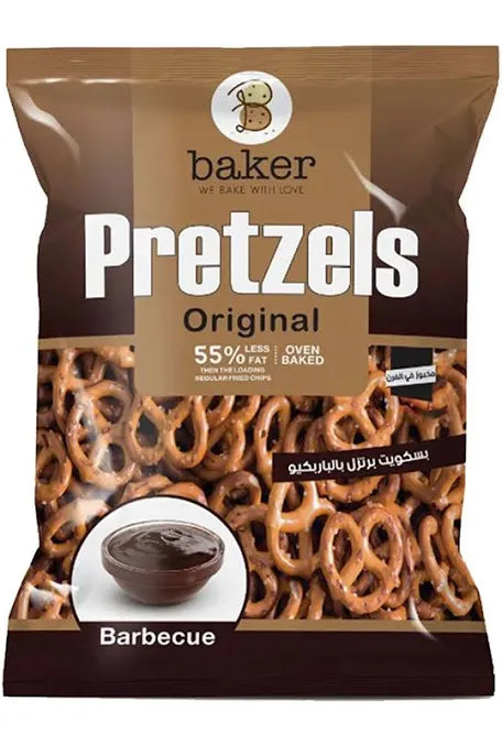 بيكر بريتزل اررجنال بنكهة الباربكيو 300g