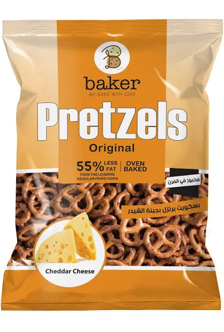 بيكر بريتزل اورجنال بنكهة الجبنة 300g