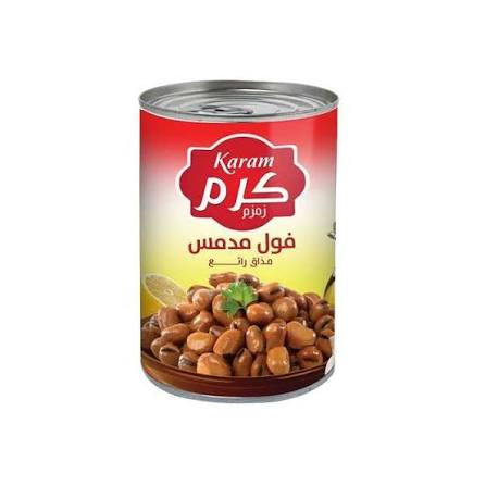 كرم فول مدمس 380g