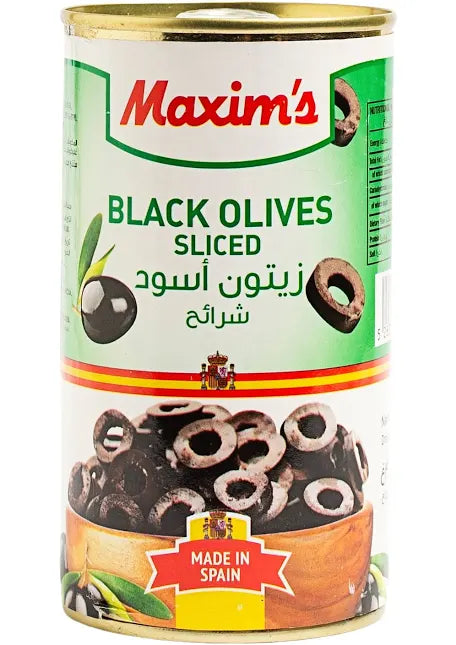 مكسيم زيتون اسود شرائح 360g