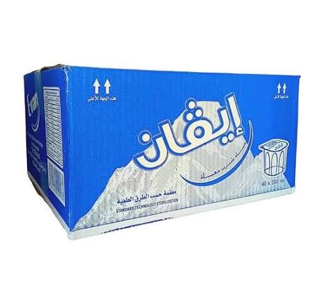 مياه ايفان 40 كاسة - 250 مل
