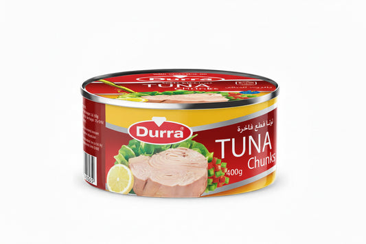 الدرة تونا قطع بالفلفل 400g