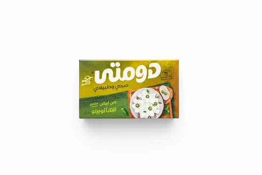 دومتي جبنة بيضاء بالهاليبينو 250g