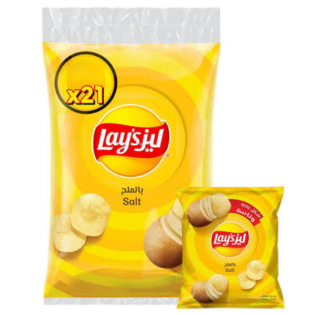 ليز بالملح 11غ - 12 حبة