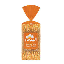 اليوم - خبز توست بالحبوب 600 غم